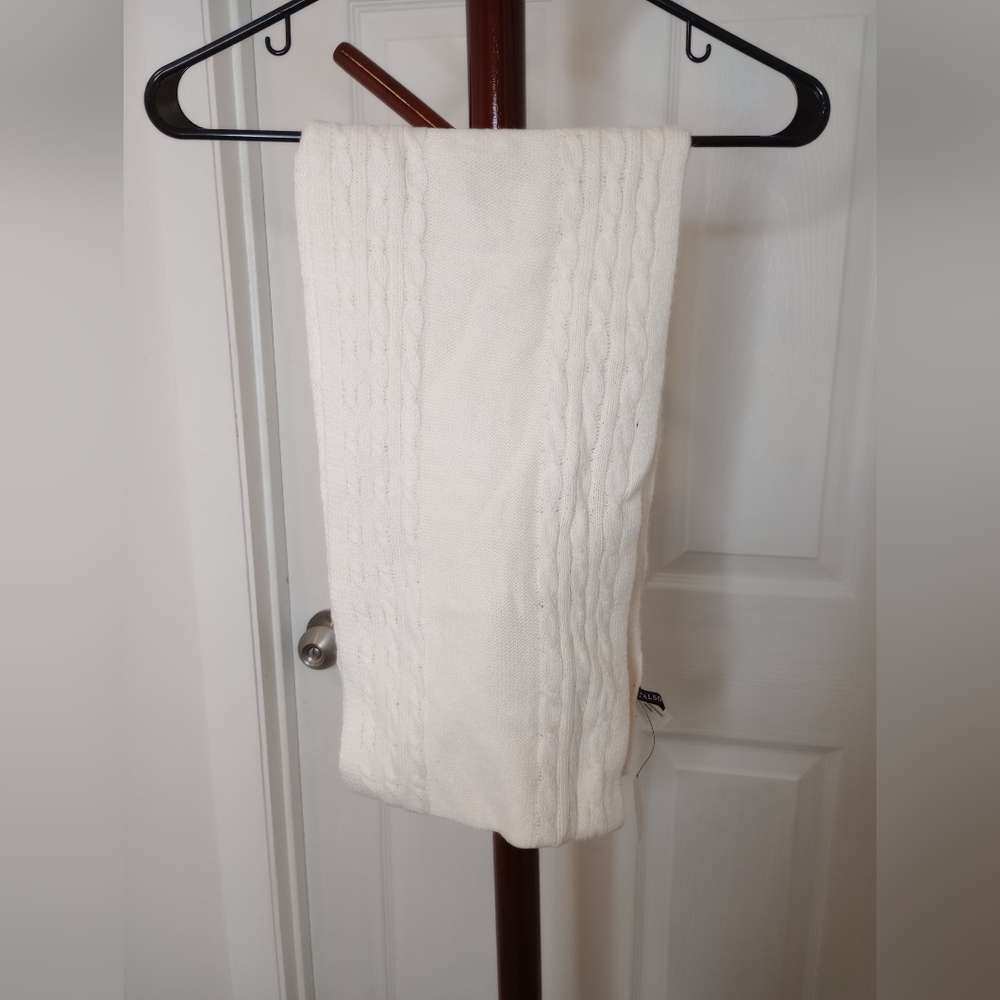 Talbots Cream Scarf